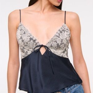 Abercrombie & Fitch Bella Tie-Front Cami